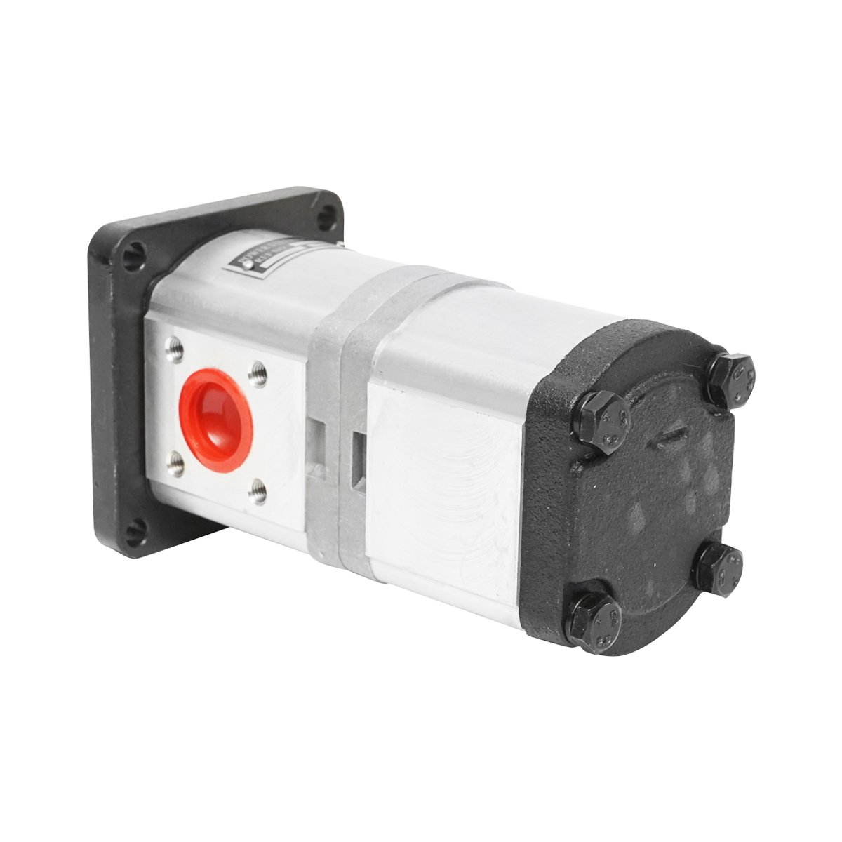 Pompa hidraulica dubla sens pe stanga, debit 22+14cm3 pentru New Holland, Case IH OEM 47129338